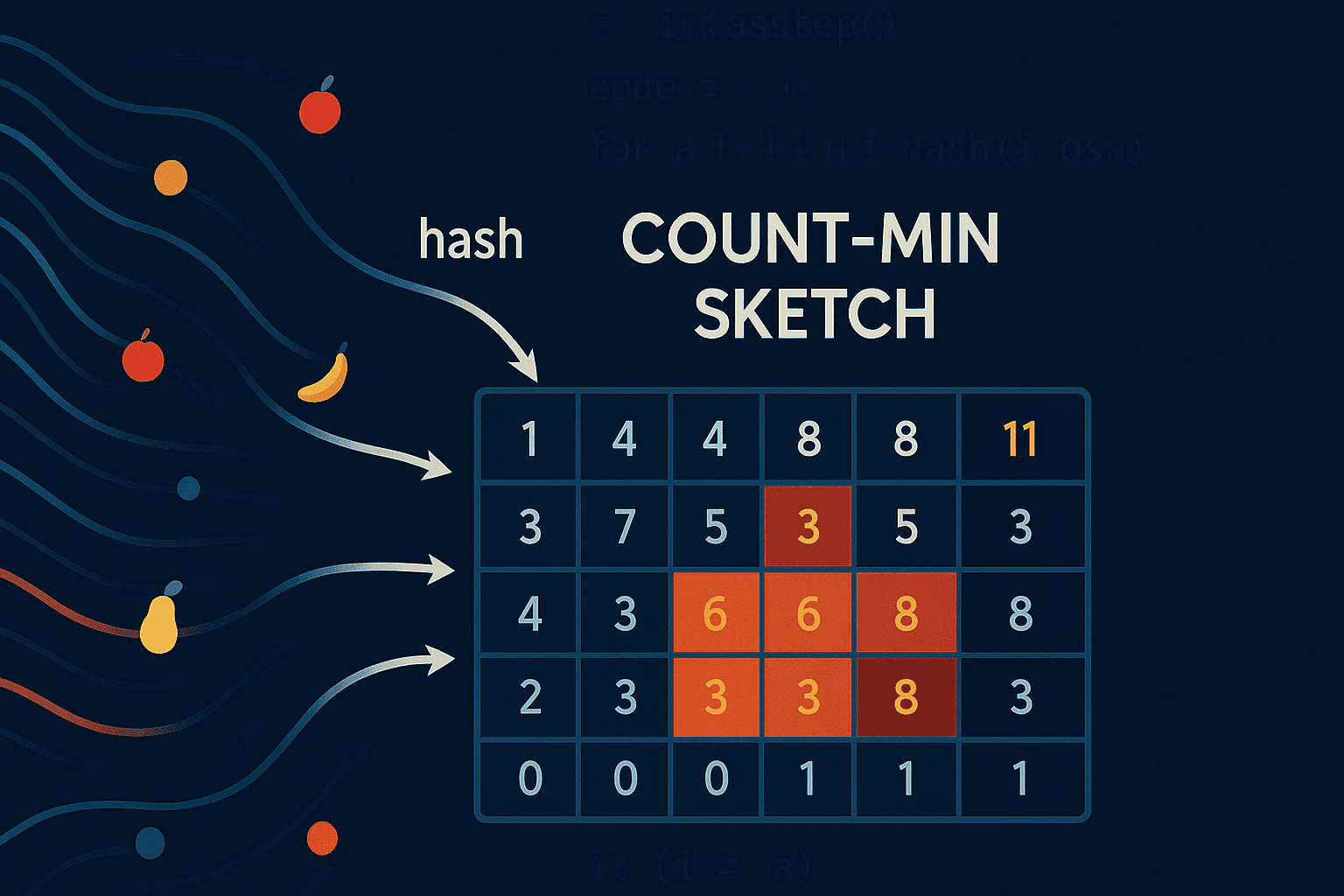 An Interactive Guide To Count Min Sketch